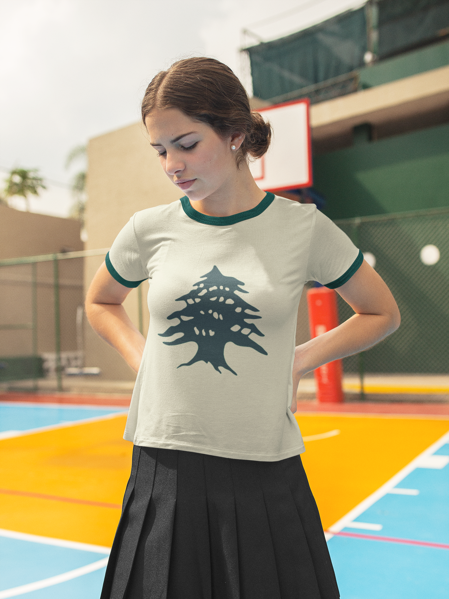 Cedar Ringer Tee