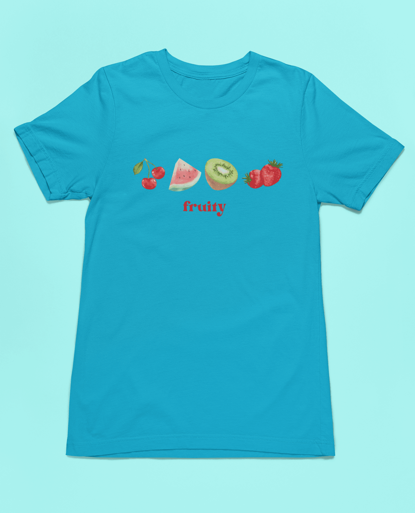 Harry Styles Merch: Fruity Tee tshirt xs turquoise